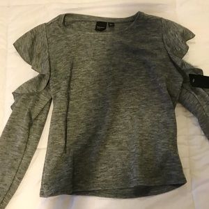 Free press cold shoulder top